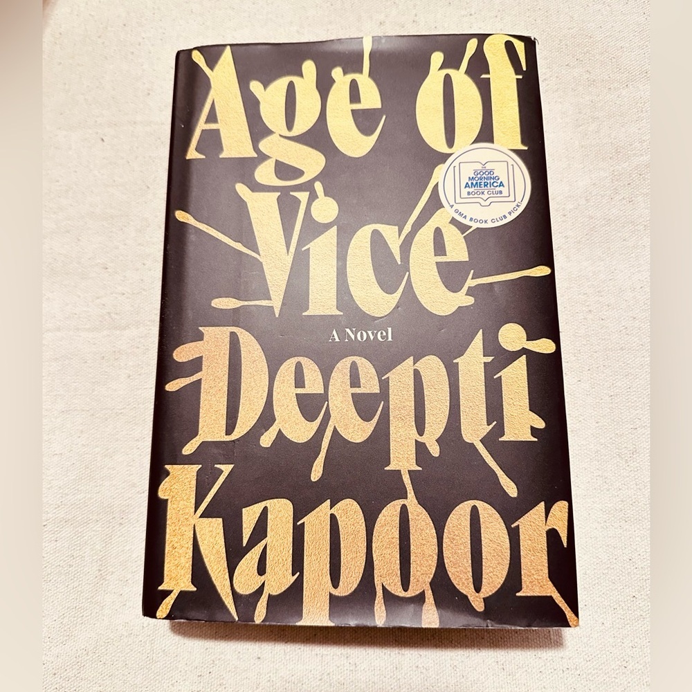 Book | Hardback  | Age of Vice by: Deepti Kapoor